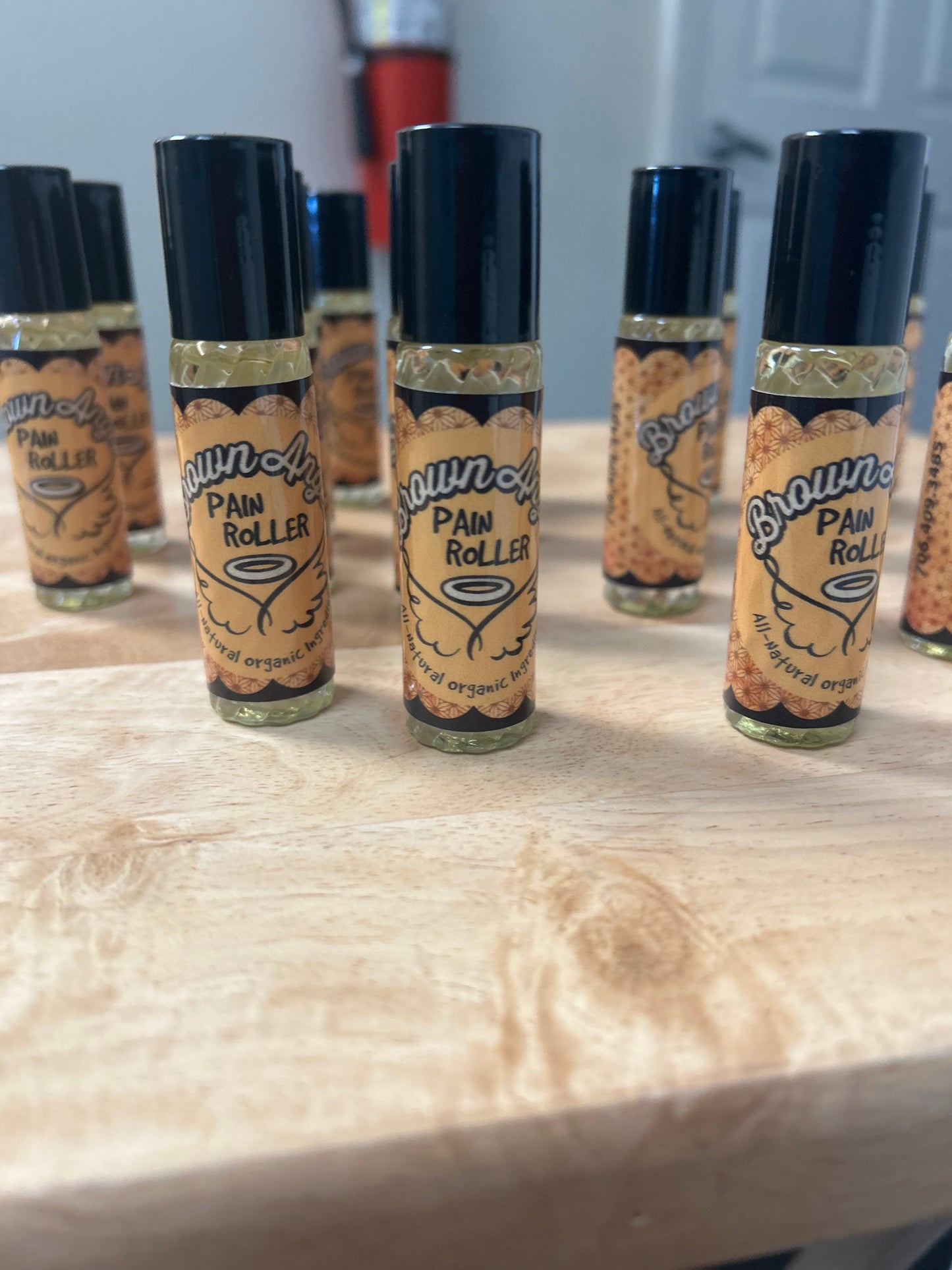 Brown Angel Pain Roller 1 Oz